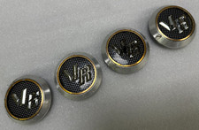GENUINE VOLK RACING ALLOY CENTRE CENTER ALLOY WHEEL CAPS BADGES