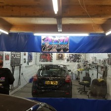 Spray booth curtains - booth,