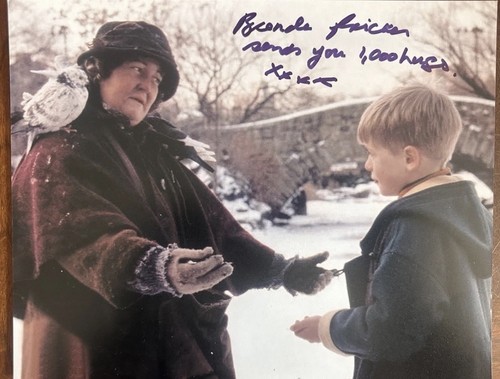 Brenda fricker signed 10x8 - fricker,