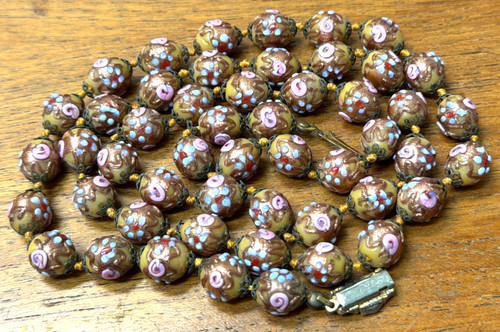 Vtg murano glass - wedding, cake