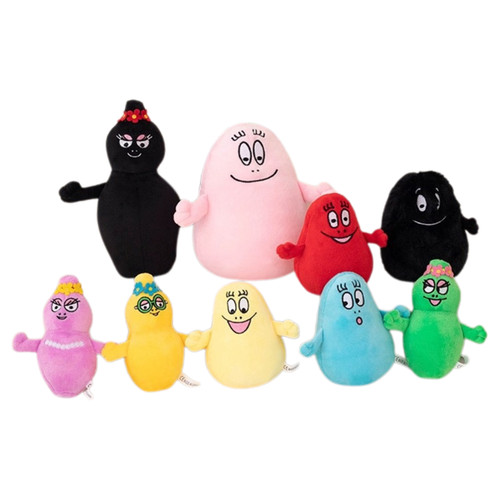 Barbapapa family plush soft - family, 6"