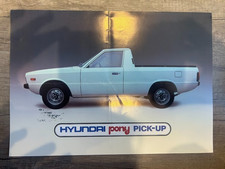 Hyundai Pony Pick-Up Brochure