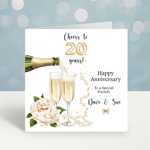 Personalised 20th wedding - personalised,