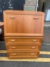 G Plan Teak Mid Century Fresco Bureau CS C92