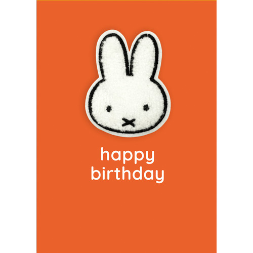 Decopatch miffy birthday card - birthday,