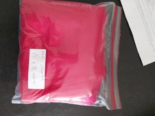 Red Organza Voile Fabric  1.5  X 5 Metres