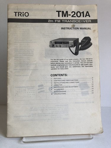 Scarce trio 201a 2m fm - scarce,