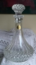  Lead crystal decanter