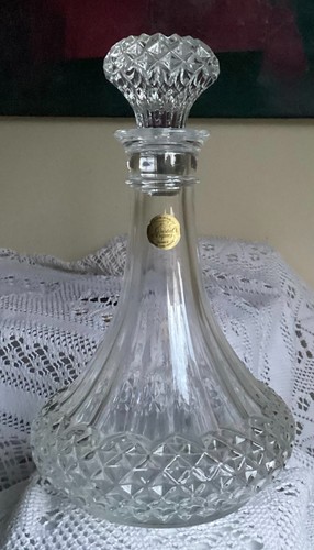  Lead crystal decanter