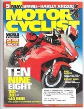 Motorcyclist Magazine January