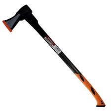 2KG SPLITTING AXE FGB HANDLE WOOD FIBREGLASS MAUL LOG SHAFT CUTTING CHOPPER TREE