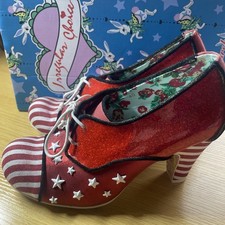 IRREGULAR CHOICE SHOES UK 7 EU 40 /STARS AND STRIPES /NEW BOXED (013)