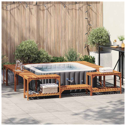 Hot tub enclosure - hot, acacia