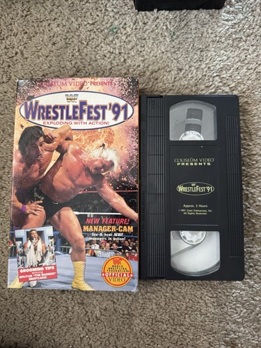 Wrestlefest vhs wrestling - 91,