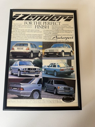 Framed 1985 golf gti - framed,