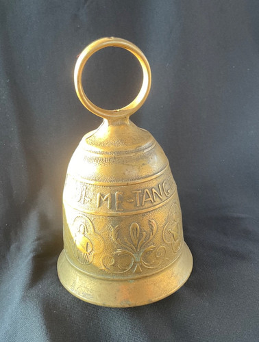 Large brass bell church - bell, /