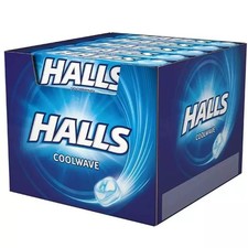 20 x Halls Menthol Original Cool Wave  20 x 32g Lozengers