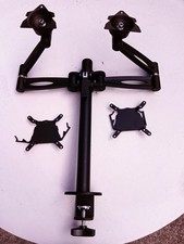 Dual Monitor Desk Mount Stand Heavy Duty FREE POST
