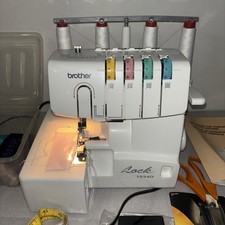 Brother 1034D Four Thread Overlocker Machine and accessories