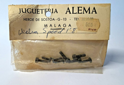 Webra speed engine screws - 1.8,