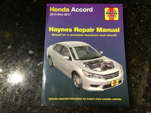 Honda accord 2013 - to, 2017