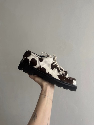 Collegium cow print pony hair - print,