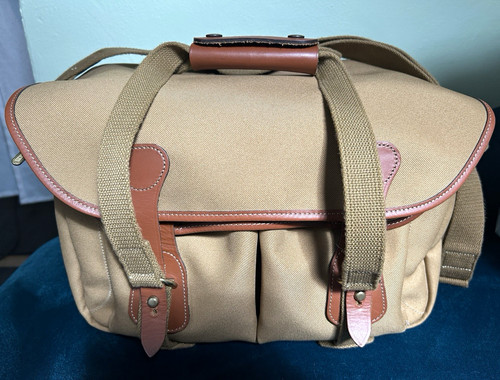 Billingham beige canvas camera - billingham,