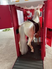 Large Horse Trailer with Horse