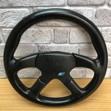 Genuine Ford RS Motorsport By Atiwe, 360mm 4 Spoke leather Steering Wheel.  8C