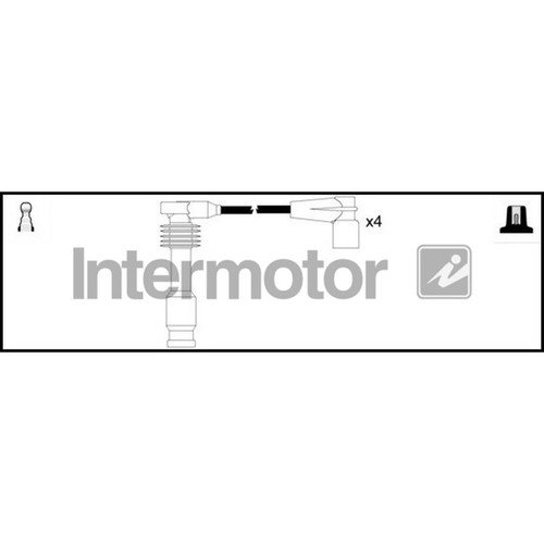 Leads ignition cables kit - ht,