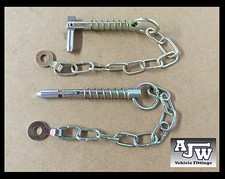 2 X Sword Pin and Chain 9.5mm