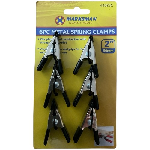 Mini metal spring - 6, clamp