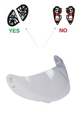 clear helmet visor agv k3 k4