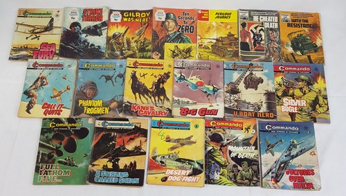 Job lot vintage commando - 19,