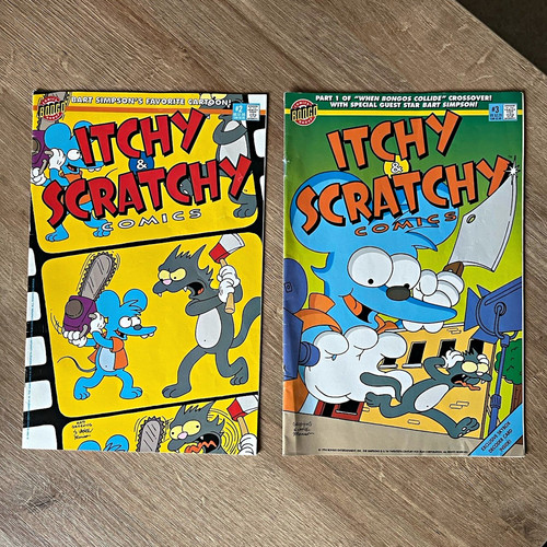 Bongo itchy scratchy - itchy, &