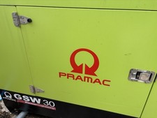  Pramac Pro Tech P6000s Power Systems Electric Diesel Start Generator 