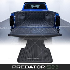 HEAVY DUTY RUBBER TRUCK BED MAT LINER FOR TOYOTA HILUX MK8 DOUBLE CAB 2015+
