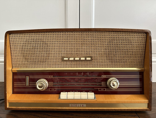 Vintage stella wooden - stella, valve