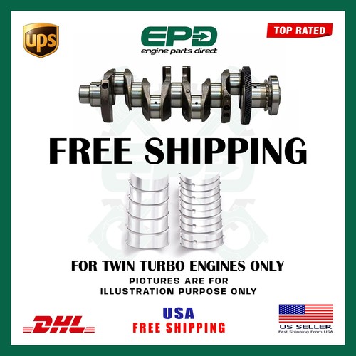 Engine crankshaft bearings - engine,