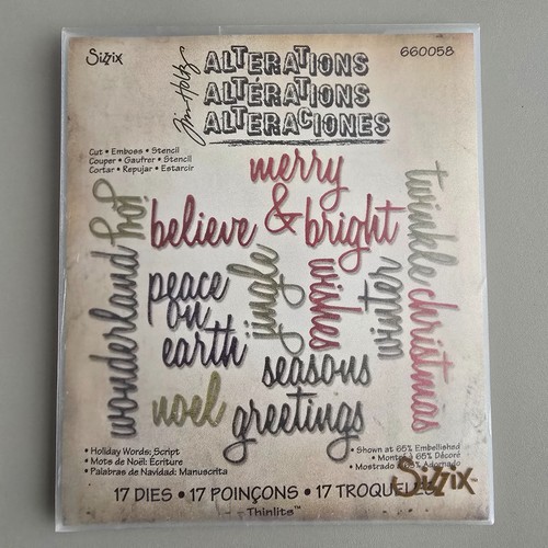 Sizzix thinlits tim - sizzix,