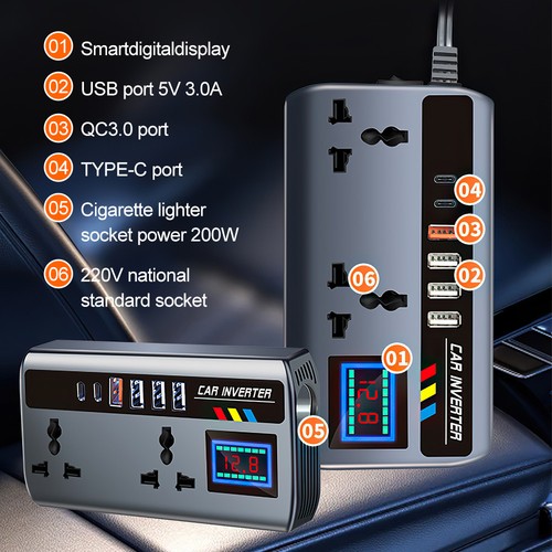 200w car inverter - car, converter
