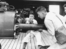 Young sailors training on the