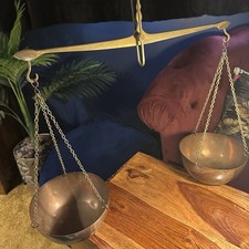 Vintage Brass Beam Balance