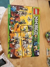 Lego 9450 Ninjago Epic Dragon Battle, incomplete with instructions