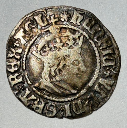 Henry vii silver profile - vii,