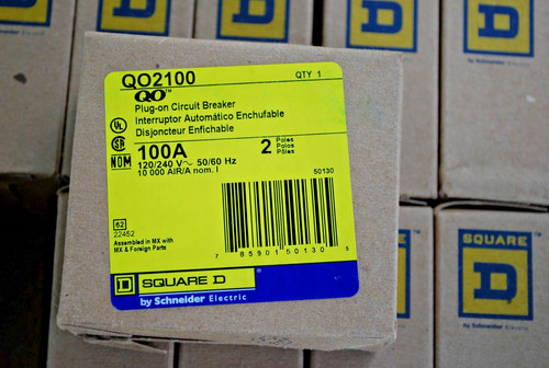 Square qo2100 breaker pole - square,