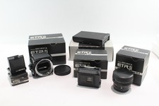 Zenza Bronica ETR Si Medium Format Film Camera Working w/ Lens & Backs Working