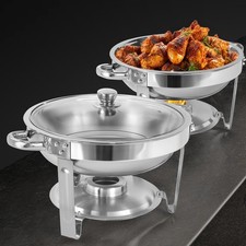 Round Chafing Dish Buffet Set