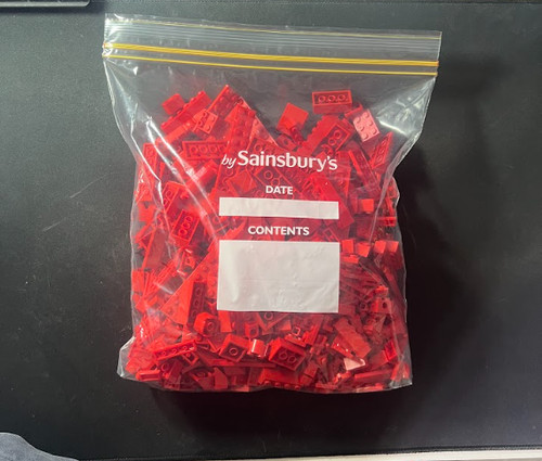 Lego colour bundle red - colour,