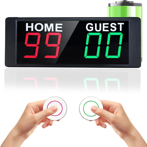 Portable electronic scoreboard - portable,